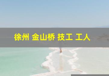 徐州 金山桥 技工 工人